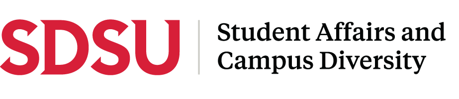 sdsu division of student affairs and campus diversity logo